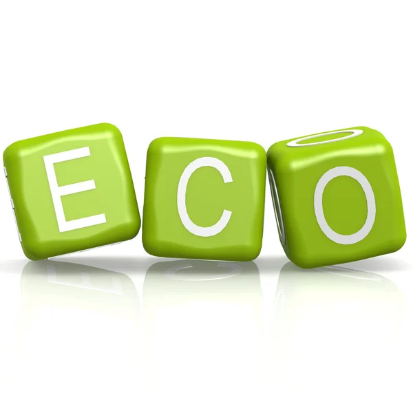 Eco buzzword — Stock Photo, Image