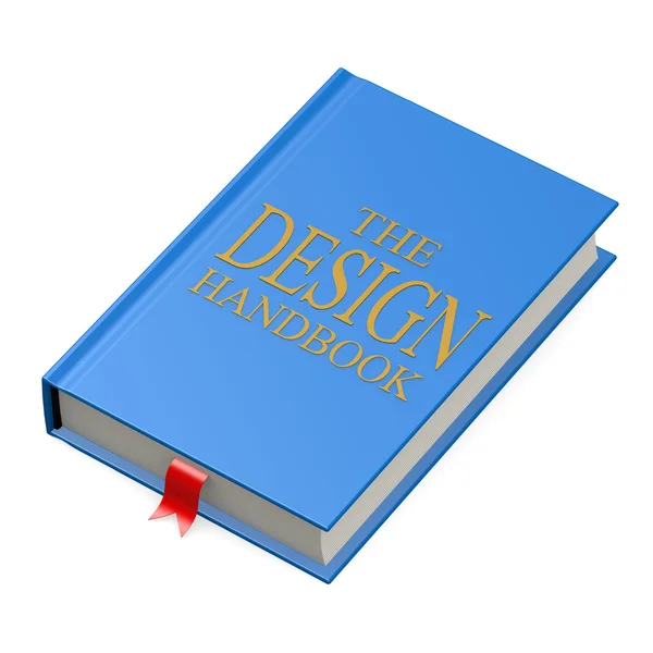 Podręcznik projektowania — Zdjęcie stockowe