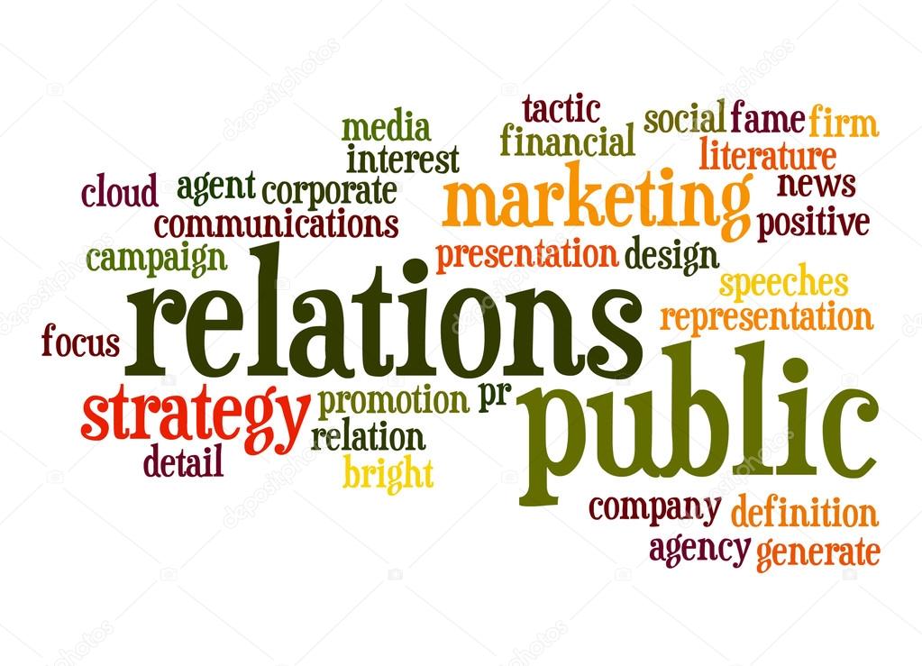 Public Relations word cloud