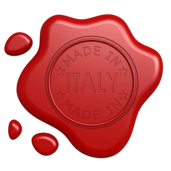 Sigillo Made in Italy — Foto Stock