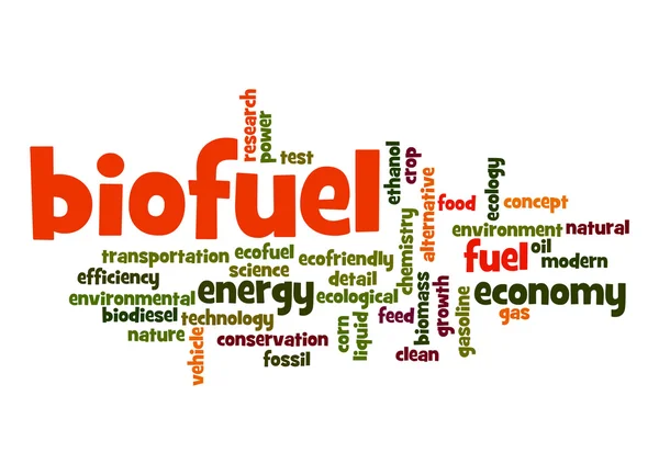 Biofuel word cloud — Stock Photo, Image