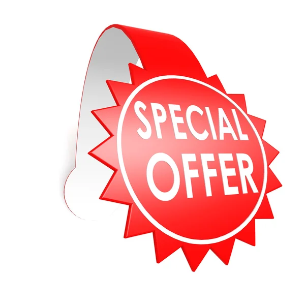 Special offer star label — Stock Photo, Image