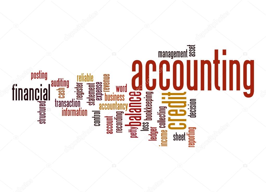 Accounting word cloud	