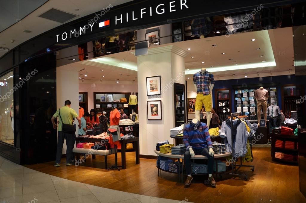 Loja Tommy Hilfiger em Hong Kong — Fotografia de Stock Editorial
