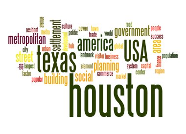 Houston kelime bulutu