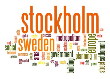 Stockholm kelime bulutu