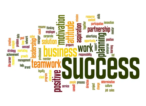 Success word cloud — Stock Photo, Image