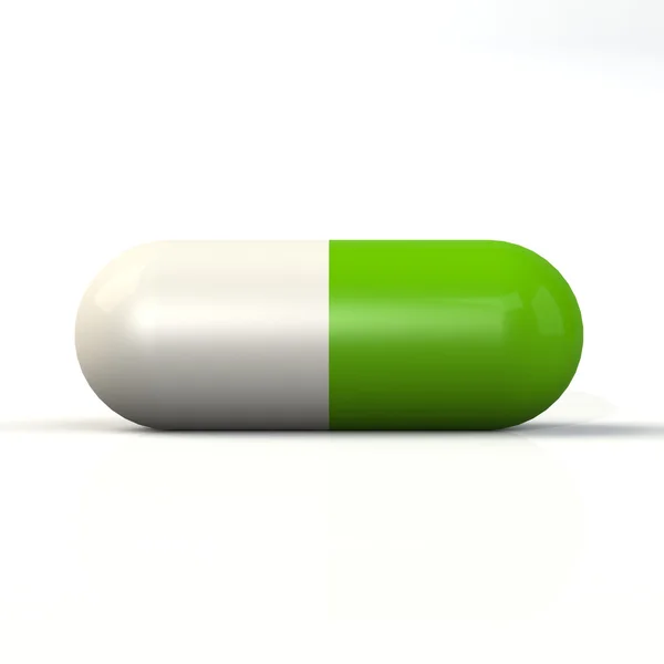 Pill green — Stock Photo, Image