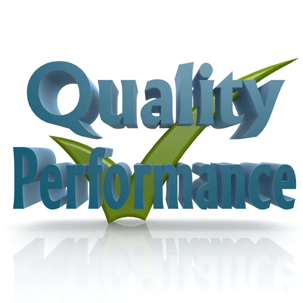 Tick quality performance — Stock Photo, Image