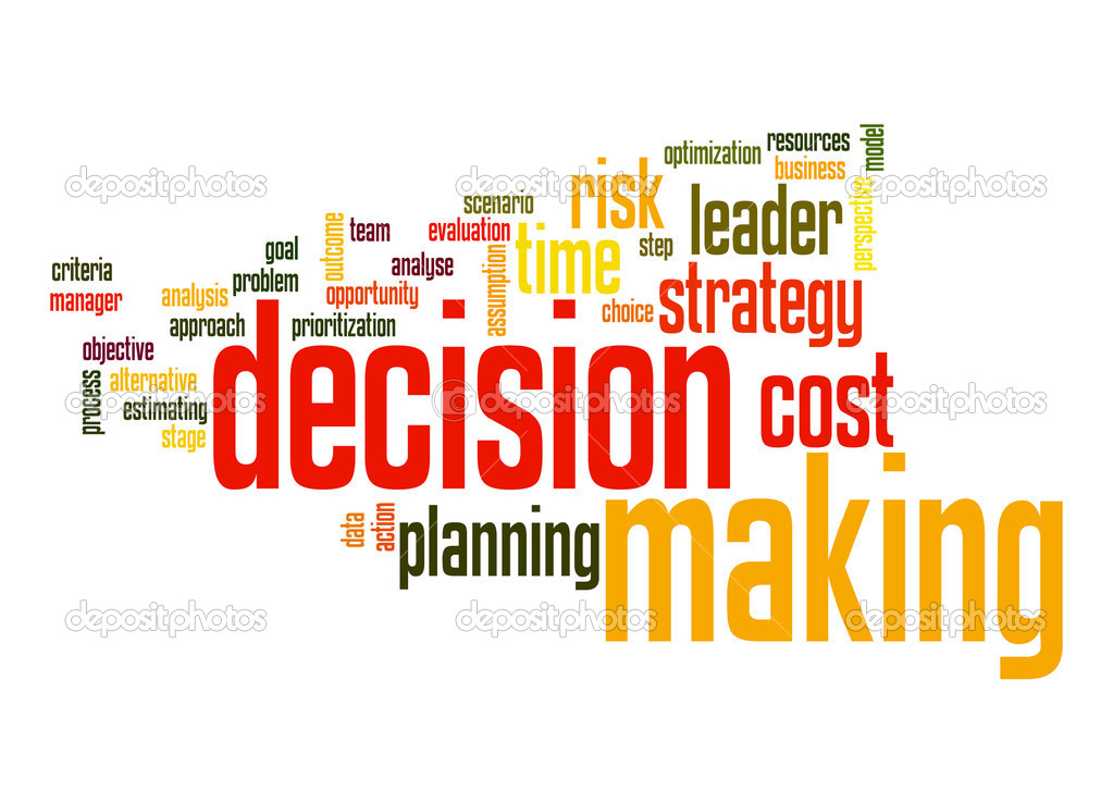 besluit maken word cloud — stockfoto © tang90246 #46263185