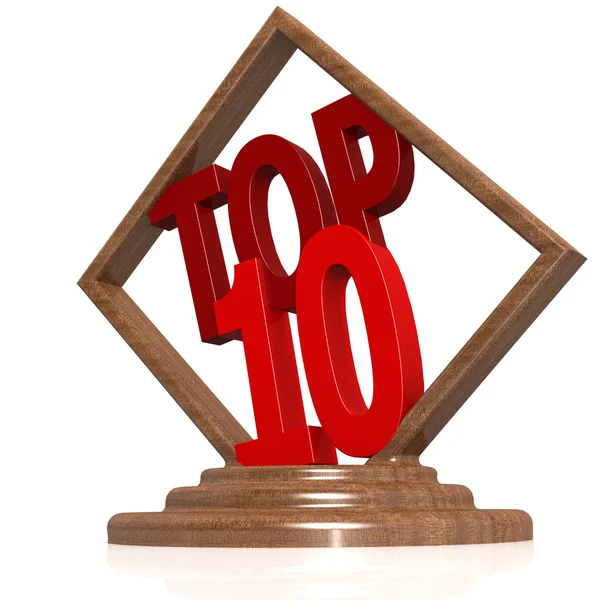 Stand Top 10 — Foto Stock