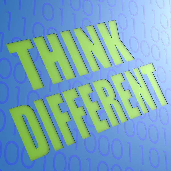 Think different — Stock Photo, Image