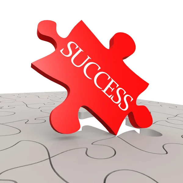 Success puzzle — Stock Photo, Image