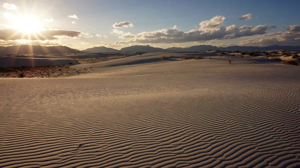 Beyaz sands, new mexico — Stok fotoğraf