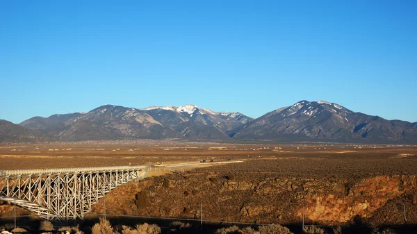 Wnętrze Parku Narodowego Rio Grande Gorge — Zdjęcie stockowe