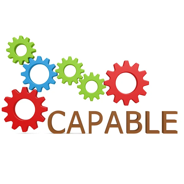 Capable gear — Stock Photo, Image