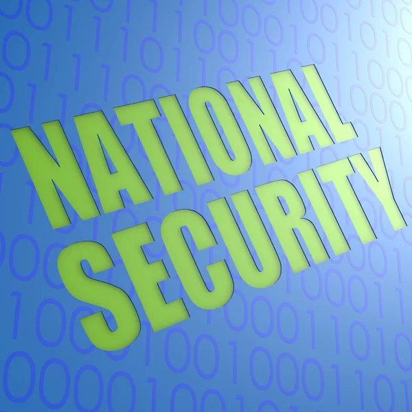 National security — Stock Photo, Image