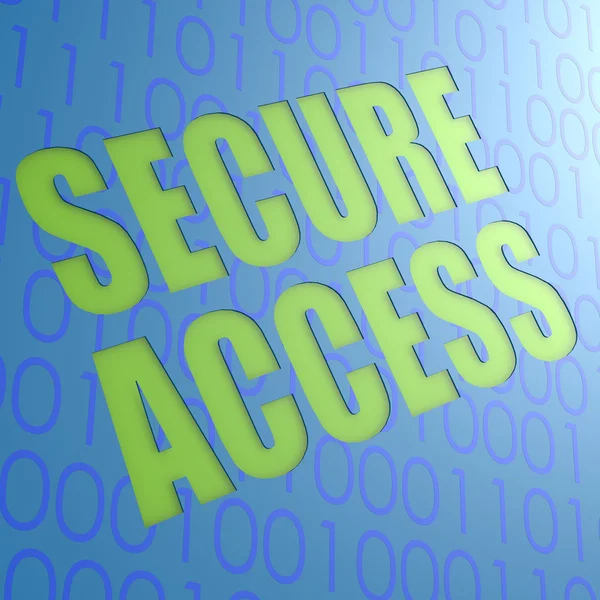 Secure access — Stock Photo, Image