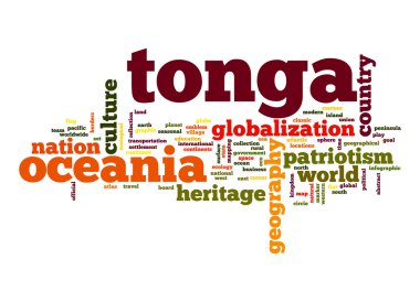 Tonga kelime bulutu