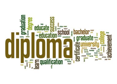 Diploma kelime bulutu