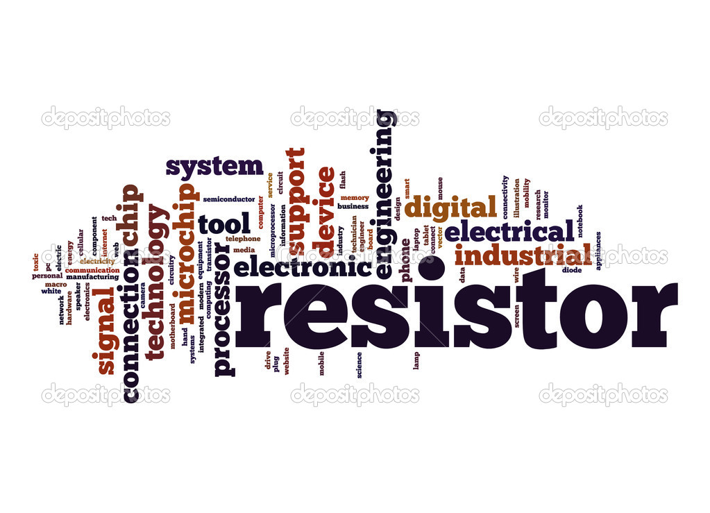 Resistor word cloud — Stock Photo © tang90246 48748901