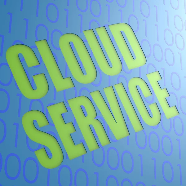 Cloud service — Stock Photo, Image