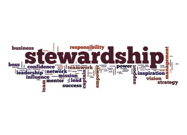 Stewardship kelime bulutu