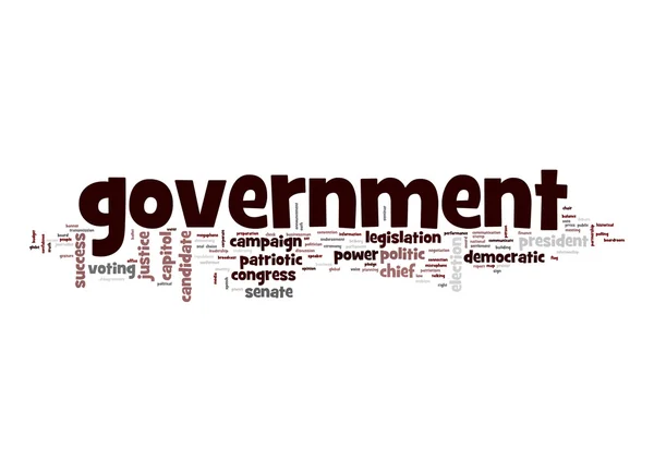 Government word cloud — Stock Photo, Image