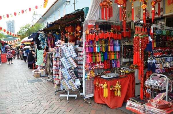 SINGAPUR - 11 DE JUL: Barrio Chino de Singapur 11 de julio de 2014 en Singa — Foto de Stock