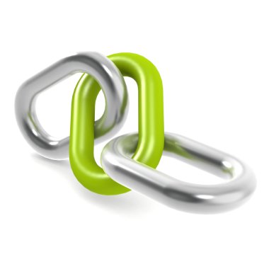 Yeşil çelik zincir