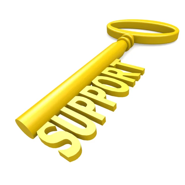 Chave de apoio — Fotografia de Stock