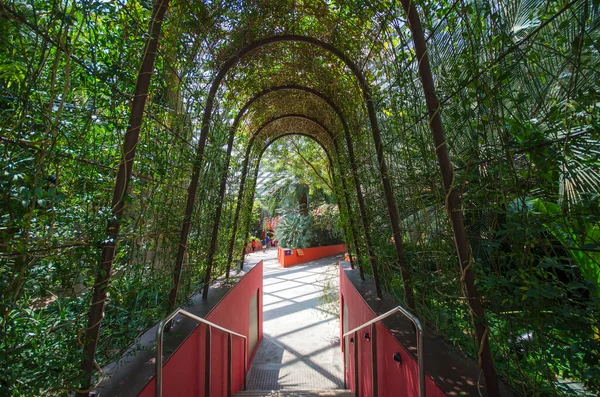 Singapur September 2021 Innenansicht Der Blumenkuppel Gardens Bay Singapur — Stockfoto