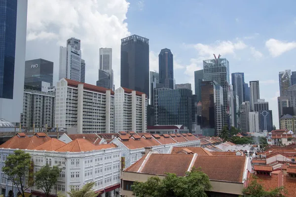 Singapore Ott 2021 Chinatown Singapore Con Suoi Distinti Negozi Stile — Foto Stock