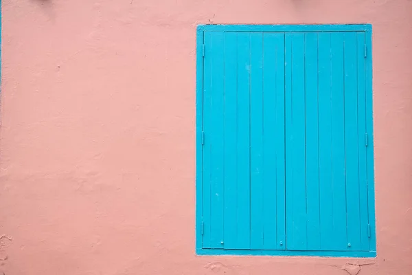 Bunte Alte Hölzerne Fensterläden Singapore — Stockfoto