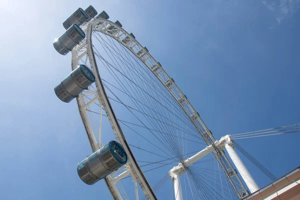 Singapour Mars 2022 Section Singapore Flyer Ses Capsules Gousse Singapore — Photo