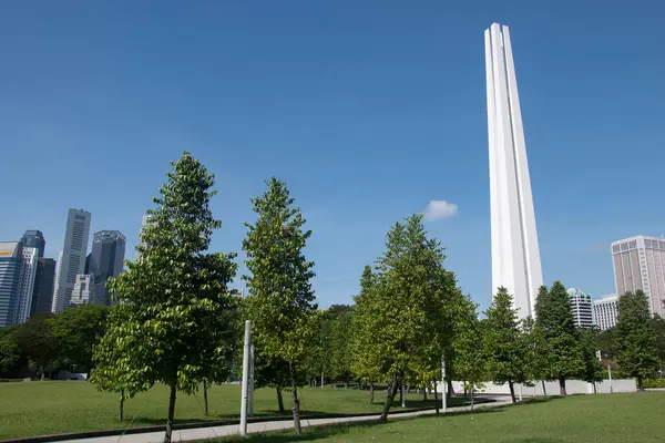 Singapore Mar 2022 Memorial Monument Erected House Ashes People Who — Stock Photo, Image