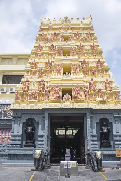 Singapur Mar 2020 Sri Senpaga Vinayagar Temple Located Ceylon Road —  Fotos de Stock