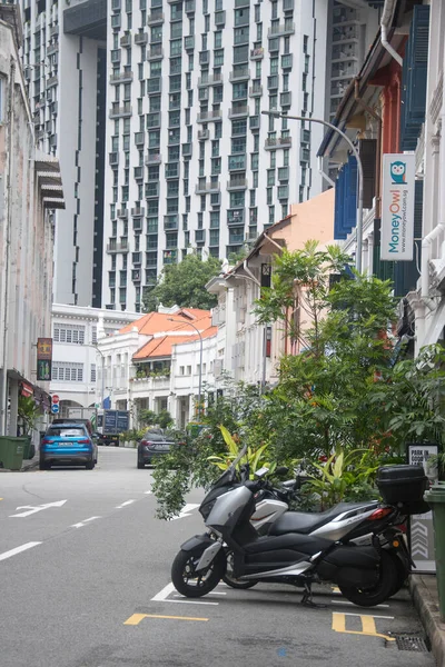 Singapour Jan 2022 Vue Sur Les Rues Keong Saik Street — Photo