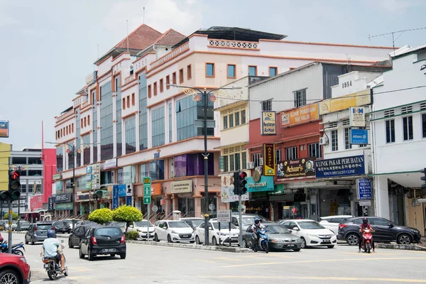 Seremban Malasia Abr 2022 Vista Calle Ciudad Seremban Capital Negeri — Foto de Stock