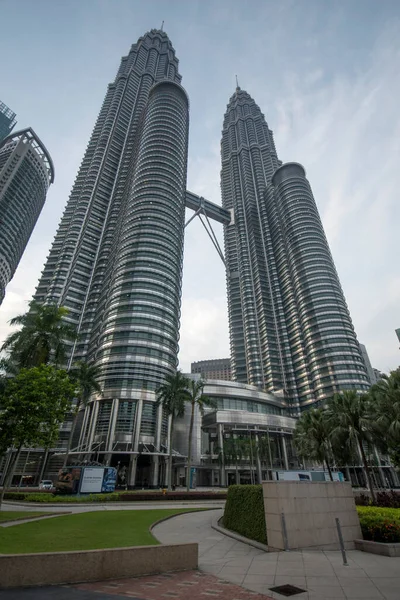 Куала Лумпур Малайзия Апреля 2022 Ориентир Башни Близнецы Петронас Башни — стоковое фото