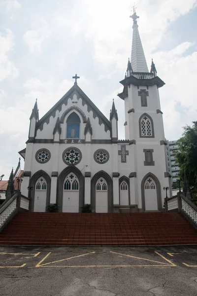 Seremban Malásia Abr 2022 Vista Igreja Visitação Seremban Igreja Visitação — Fotografia de Stock