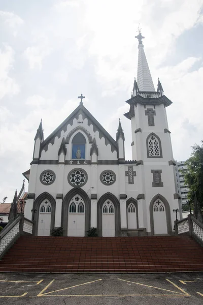 Seremban Malezja Kwietnia 2022 Widok Kościół Nawiedzenia Seremban Kościół Nawiedzenia — Zdjęcie stockowe