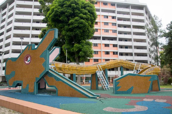 Singapore Apr 2022 Dragron Playground Located Ang Kio Singapore Last — Stock Photo, Image