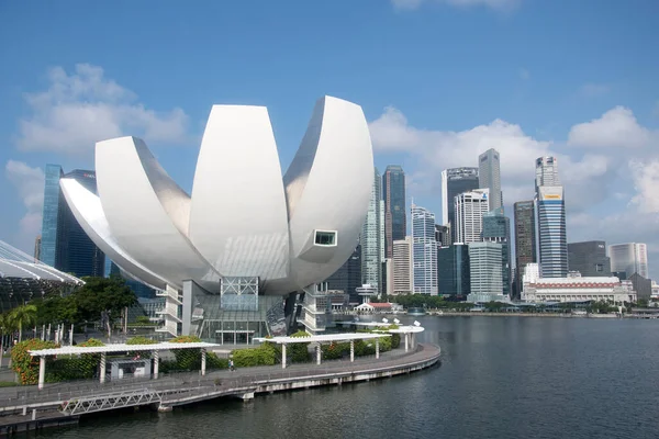 Singapore May 2022 Artscience Museum Marina Bay Sands Singapore One — Foto de Stock