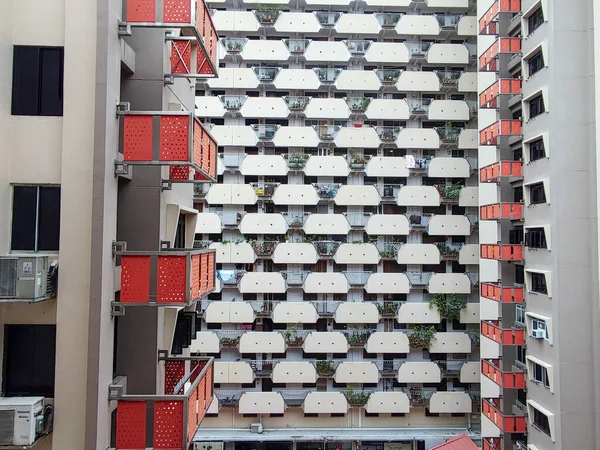 Singapura Abr 2022 Vista Del Apartamento Selegie House Hdb Singapur —  Fotos de Stock