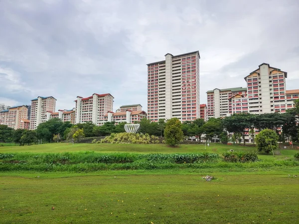 Singapur Apr 2022 Szenische Aussicht Vom Bishan Ang Kio Park — Stockfoto