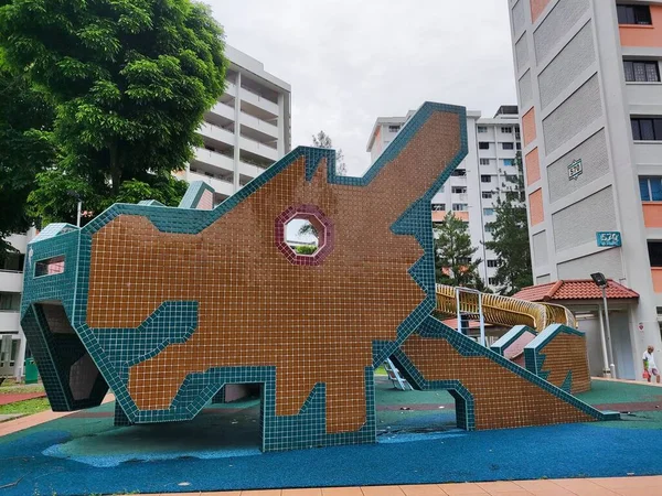 シンガポールのアン キオにあるドラゴン プレイグラウンド — ストック写真