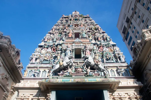 Kuala Lumpur Maleisië Jun 2022 Sri Maha Mariamman Tempel Dhevasthanam — Stockfoto