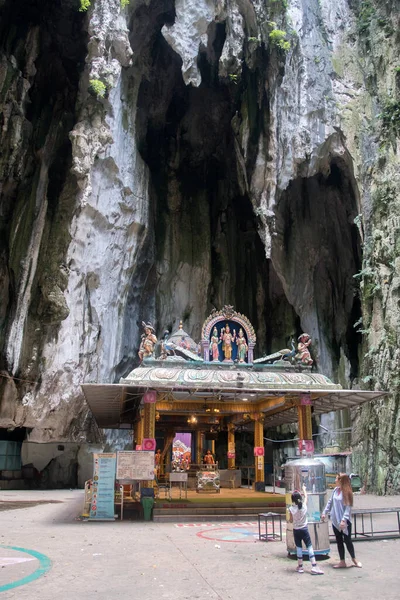 Kuala Lumpur Malezja Czerwiec 2022 Świątynia Hinduistyczna Położona Jaskiniach Batu — Zdjęcie stockowe