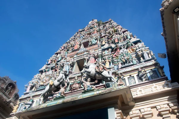 Куала Лумпур Малайзія Jun 2022 Храм Шрі Маха Маріамман Девастханам — стокове фото